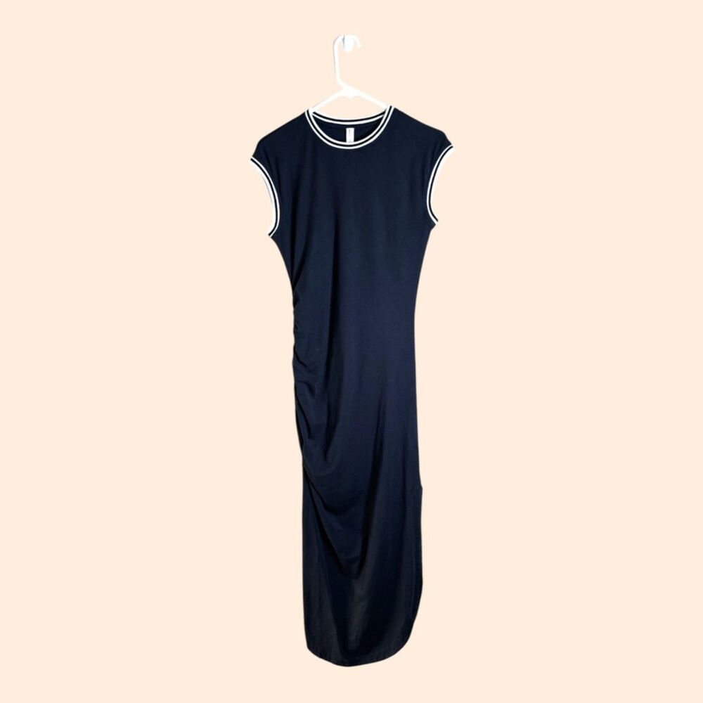 Anthropologie Daily Practice Trim Midi Dress
